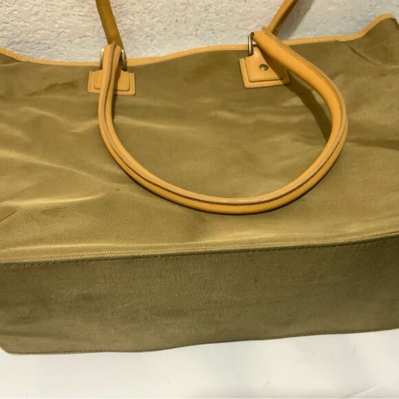 HARTMANN CANVAS LEATHER TRIM LARGE TOTE TRAVEL BAG - Picture 4 of 16